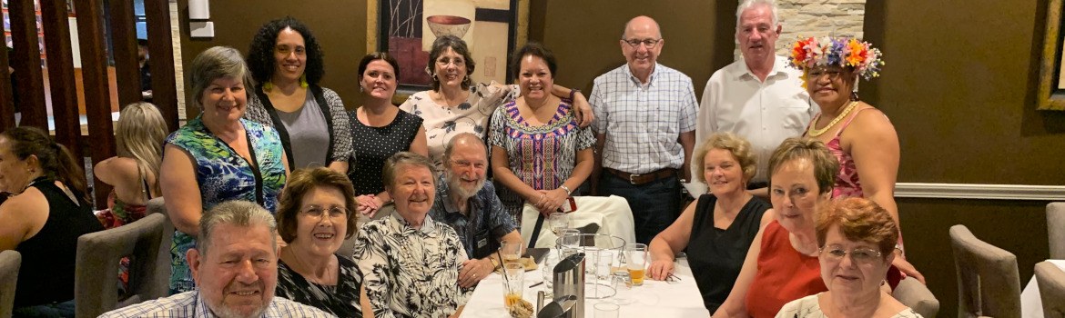 Members of the Consumer Council seated together at a dinner